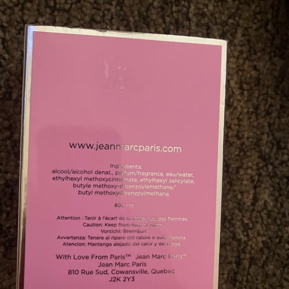 With Love from Paris by Jean Marc Paris Eau de Parfum - Picture 4 of 4